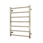 RADIANT RTR01 ROUND HEATED LADDER TOWEL RAIL 600X800MM COLOURED