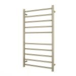 RADIANT RTR02 ROUND HEATED LADDER TOWEL RAIL 600X1100MM COLOURED