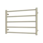 RADIANT RTR03 ROUND HEATED LADDER TOWEL RAIL 750X550MM COLOURED