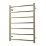 RADIANT STR01 SQUARE HEATED LADDER TOWEL RAIL 600X800MM COLOURED