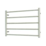 RADIANT RTR03 ROUND HEATED LADDER TOWEL RAIL 750X550MM COLOURED