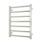 RADIANT STR01 SQUARE HEATED LADDER TOWEL RAIL 600X800MM COLOURED