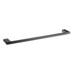 AQUAPERLA 8001.8.TR AU SINGLE TOWEL RAIL 800MM CHROME AND COLOURED