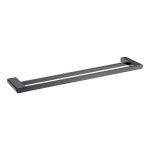 AQUAPERLA 8002.8.TR AU DOUBLE TOWEL RAIL 800MM CHROME AND COLOURED