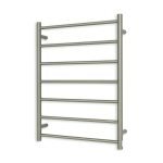 RADIANT RTR01 ROUND HEATED LADDER TOWEL RAIL 600X800MM COLOURED