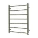 RADIANT RTR01 ROUND HEATED LADDER TOWEL RAIL 600X800MM COLOURED