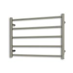 RADIANT RTR03 ROUND HEATED LADDER TOWEL RAIL 750X550MM COLOURED