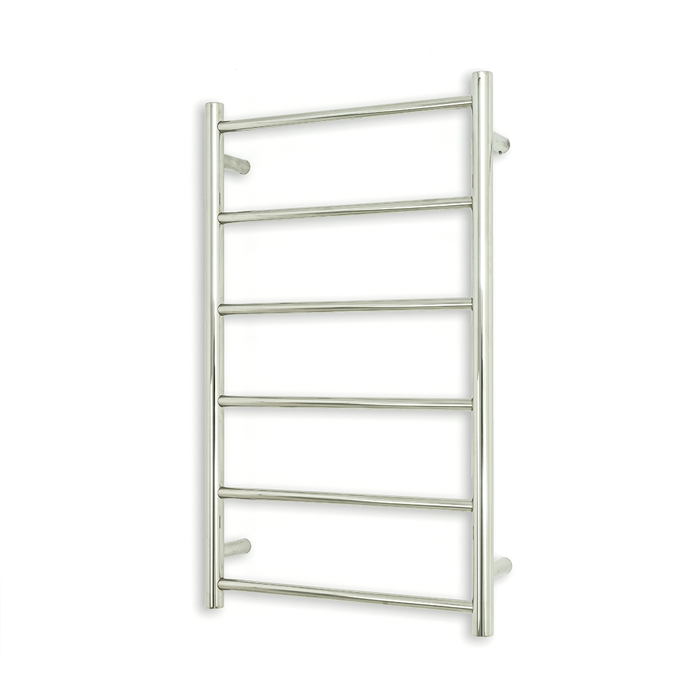 RADIANT LTR01-500 ROUND NON-HEATED LADDER TOWEL RAIL 500X830MM MIRROR POLISHED