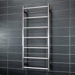 RADIANT LTR02-500 ROUND NON-HEATED LADDER TOWEL RAIL 500X1130MM MIRROR POLISHED