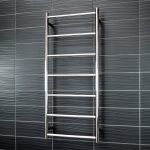 RADIANT LTR02-500 ROUND NON-HEATED LADDER TOWEL RAIL 500X1130MM MIRROR POLISHED