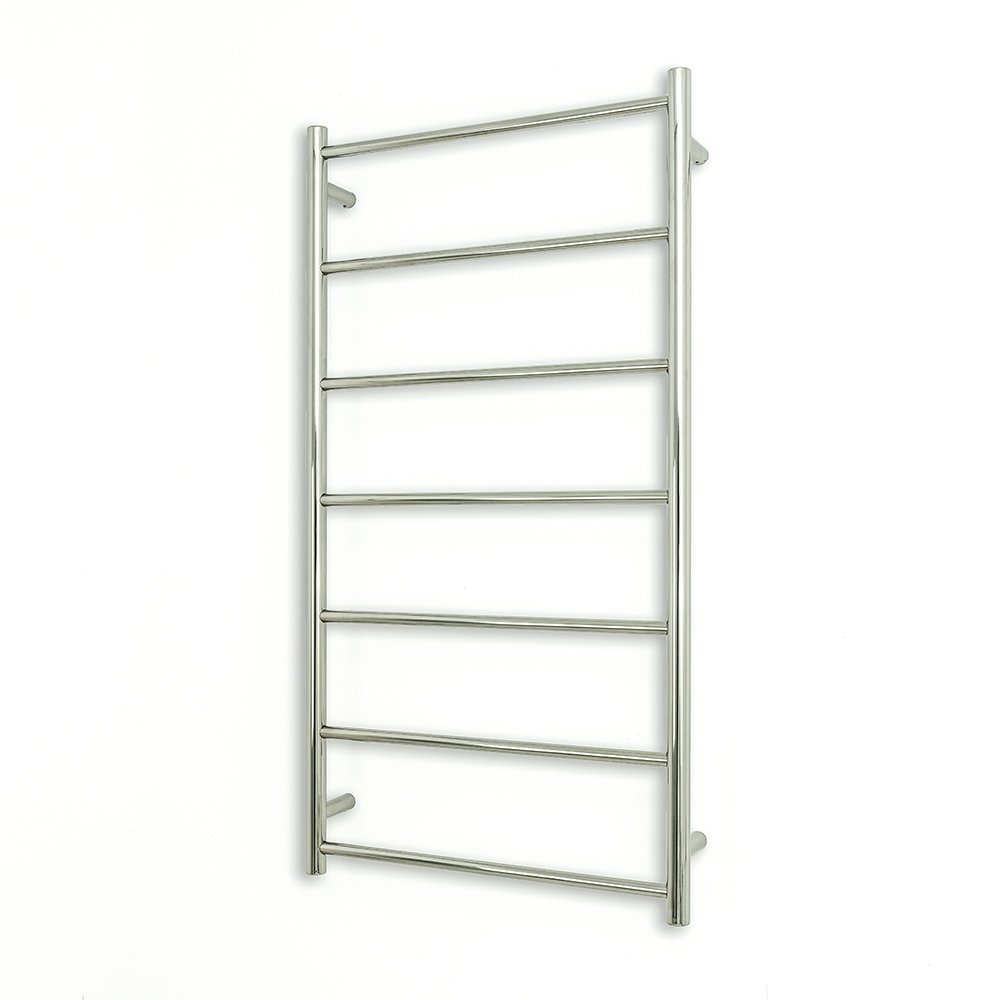 RADIANT LTR01-600 ROUND NON-HEATED LADDER TOWEL RAIL 600X830MM MIRROR POLISHED