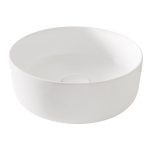ADP TOPCMAG300 MAGGIE ROUND ABOVE COUNTER BASIN GLOSS/MATTE WHITE