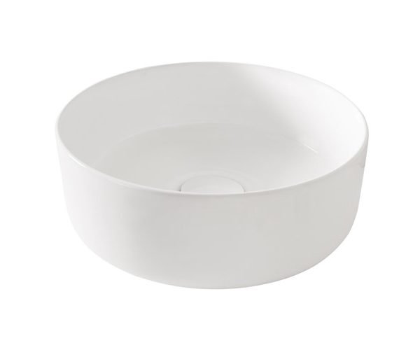 ADP TOPCMAG300 MAGGIE ROUND ABOVE COUNTER BASIN GLOSS/MATTE WHITE