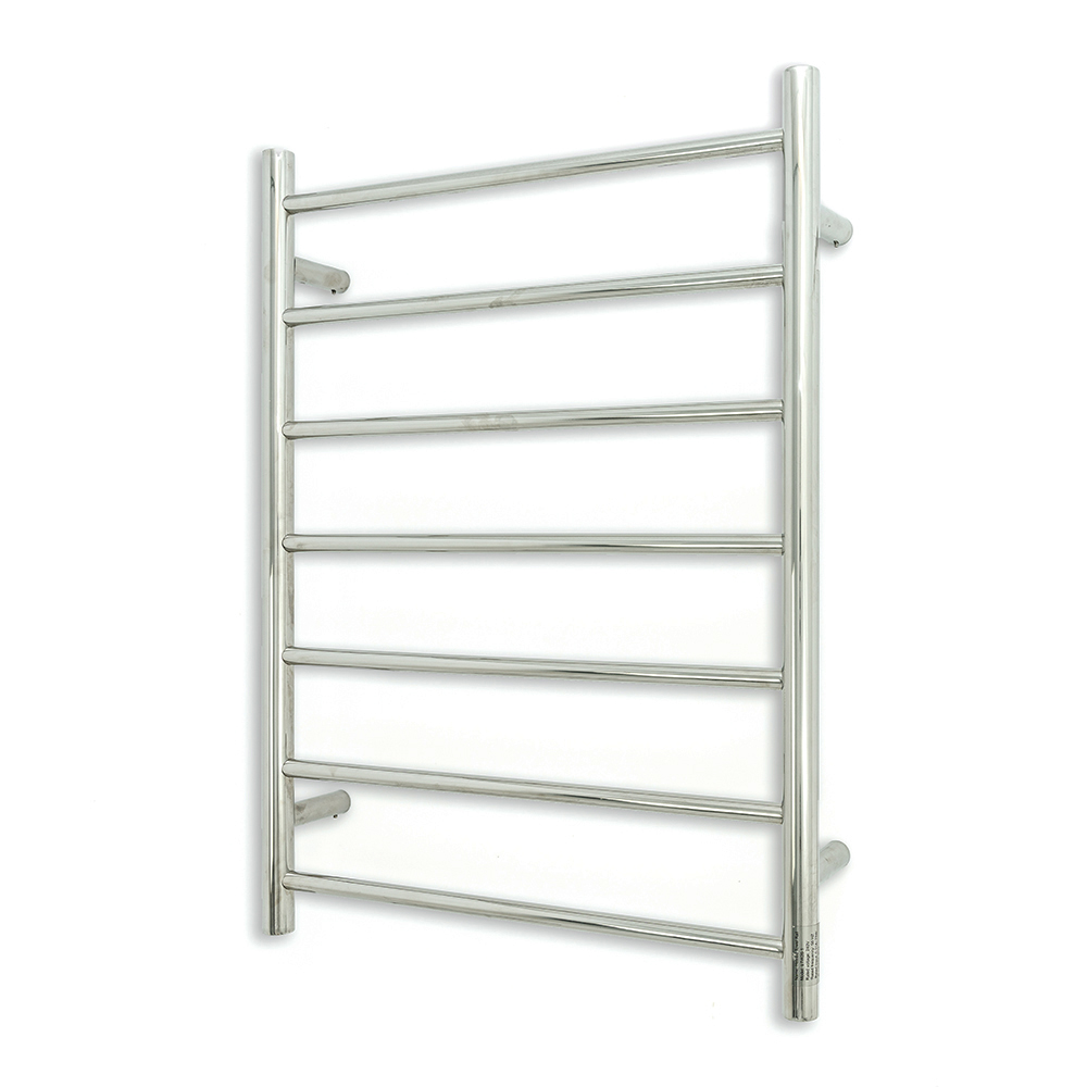 RADIANT RTR01 ROUND HEATED LADDER TOWEL RAIL 600X800MM COLOURED