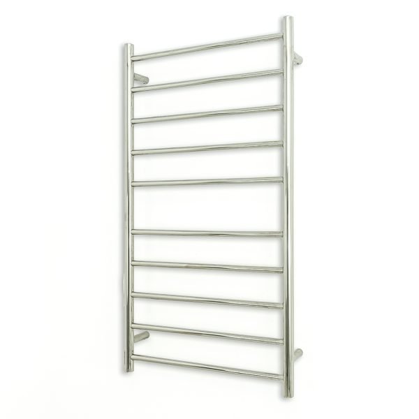 RADIANT RTR02 ROUND HEATED LADDER TOWEL RAIL 600X1100MM COLOURED