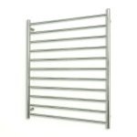 RADIANT RTR05 ROUND HEATED LADDER TOWEL RAIL 900X1100MM MIRROR POLISHED