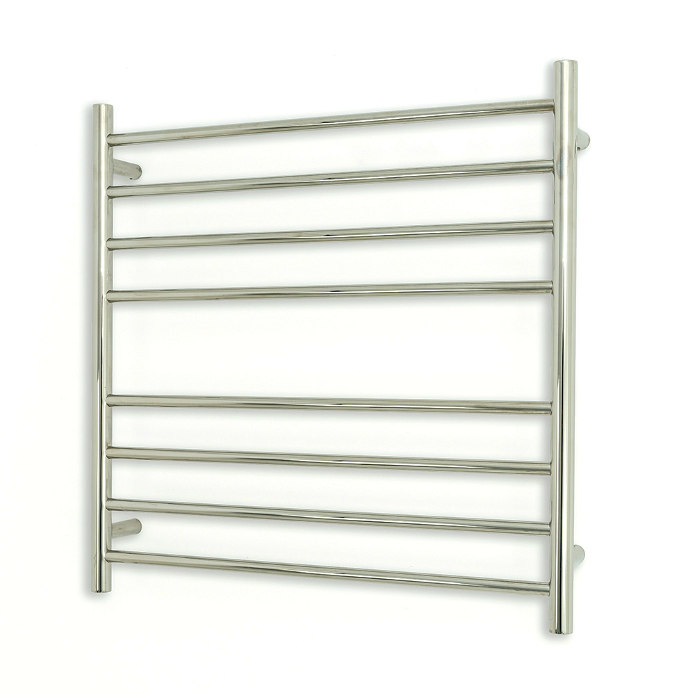RADIANT RTR06 ROUND HEATED LADDER TOWEL RAIL 750X750MM COLOURED