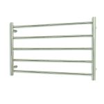 RADIANT RTR07 ROUND HEATED LADDER TOWEL RAIL 950X600MM COLOURED