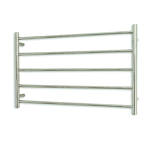 RADIANT RTR07 ROUND HEATED LADDER TOWEL RAIL 950X600MM COLOURED