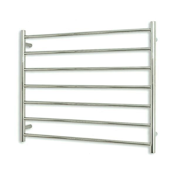 RADIANT RTR08 ROUND HEATED LADDER TOWEL RAIL 900X750MM COLOURED