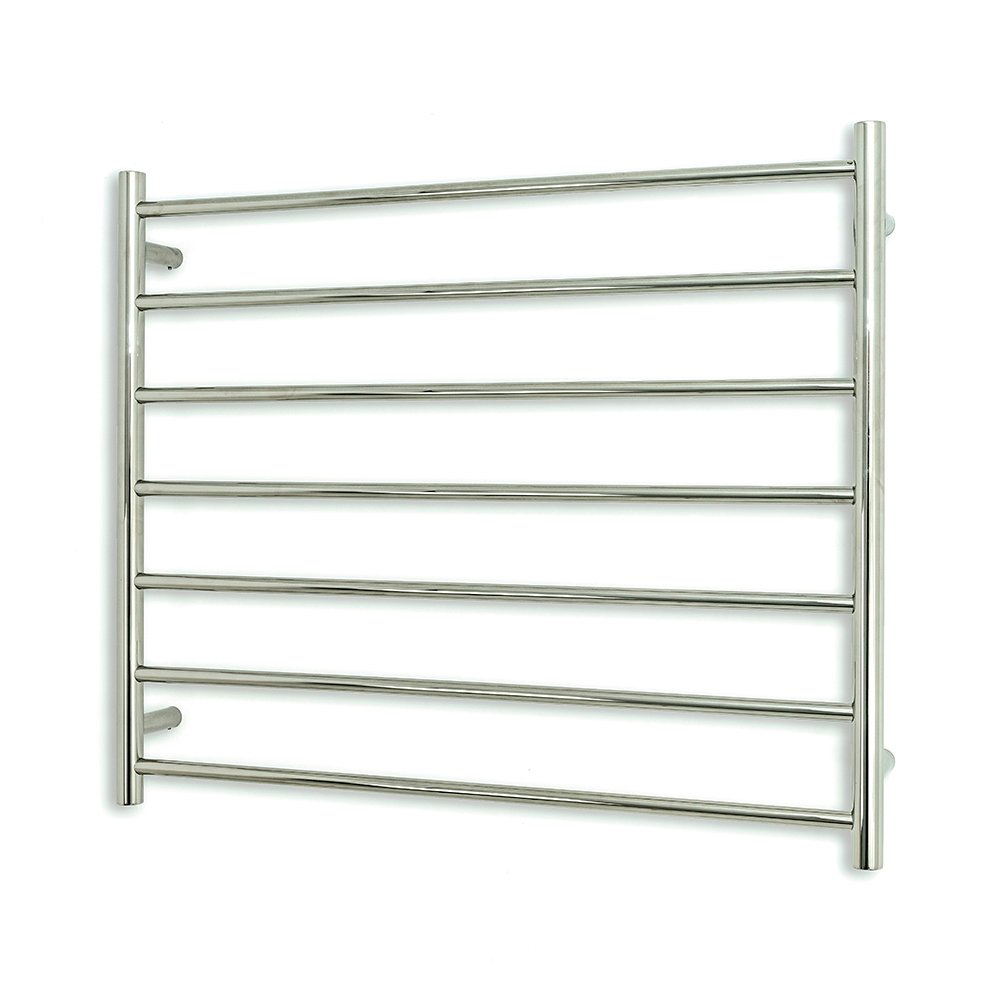 RADIANT RTR08 ROUND HEATED LADDER TOWEL RAIL 900X750MM COLOURED