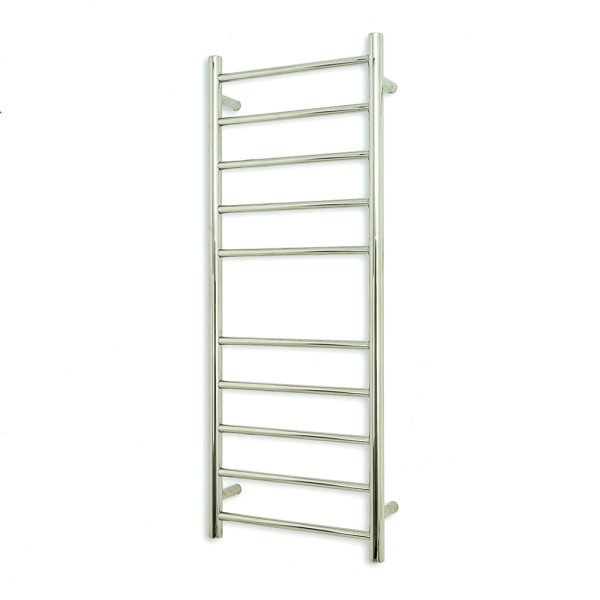 RADIANT RTR430 ROUND HEATED LADDER TOWEL RAIL 430X1100MM COLOURED