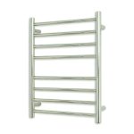 RADIANT RTR530 ROUND HEATED LADDER TOWEL RAIL 530X700MM COLOURED