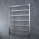 RADIANT SLTR02-800 SQUARE NON-HEATED LADDER TOWEL RAIL 800X1130MM MIRROR POLISHED
