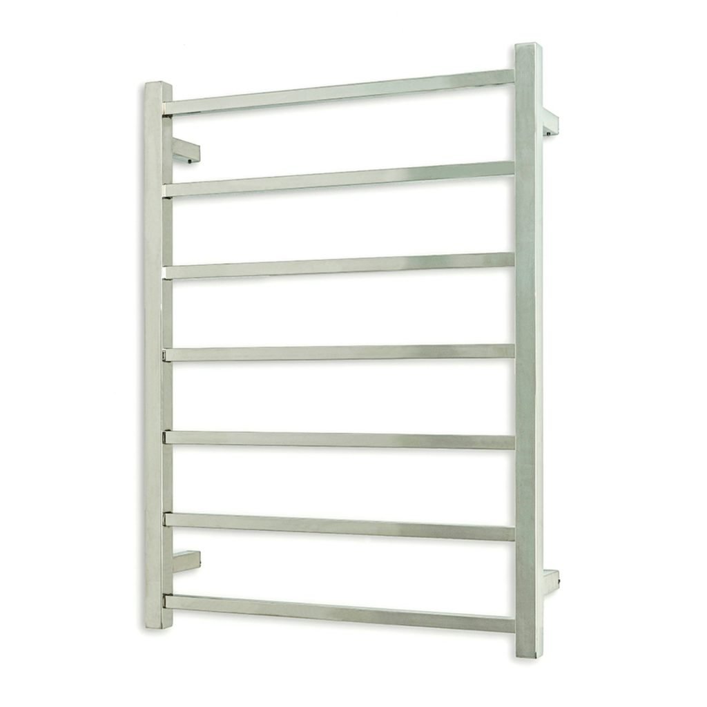 RADIANT STR01 SQUARE HEATED LADDER TOWEL RAIL 600X800MM COLOURED