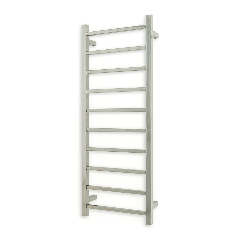 RADIANT STR430 SQUARE HEATED LADDER TOWEL RAIL 430X1100MM COLOURED