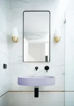 NOOD CO PL1-2 PILL WALL HUNG OVAL BASIN COLOURED