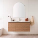 ADP GLACIER FULL DEPTH SLIM DOOR & DRAWER WALL HUNG VANITY CABINET ONLY