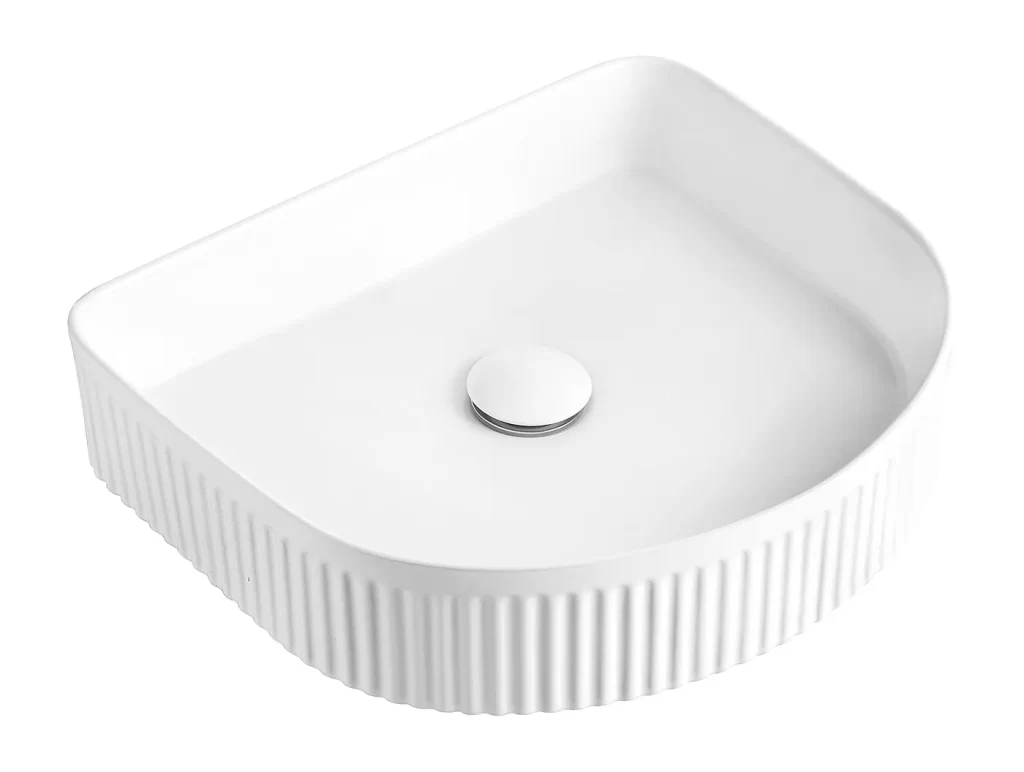 OTTI OT4136C ARCHIE ABOVE COUNTER FLUTED BASIN