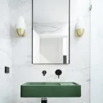 NOOD CO SH3-2 SHELF 03 WALL HUNG BASIN COLOURED