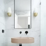 NOOD CO SHO-2 SHELF OVAL WALL HUNG BASIN COLOURED