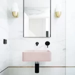 NOOD CO VS1-2 VESL SQUARE WALL HUNG BASIN COLOURED