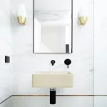 NOOD CO VS1-2 VESL SQUARE WALL HUNG BASIN COLOURED