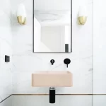 NOOD CO VS1-2 VESL SQUARE WALL HUNG BASIN COLOURED