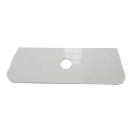 UNICASA ROM-1200-MW ROME FLUTED CURVE WALL HUNG VANITY 1200MM MATTE WHITE