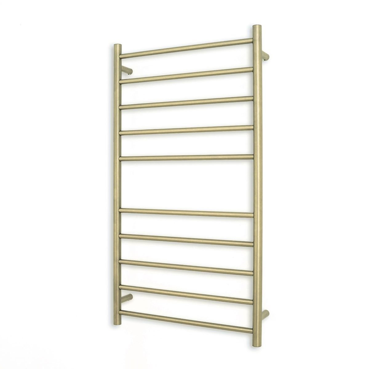 RADIANT RTR02 ROUND HEATED LADDER TOWEL RAIL 600X1100MM COLOURED