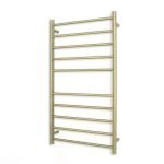 RADIANT RTR02 ROUND HEATED LADDER TOWEL RAIL 600X1100MM COLOURED