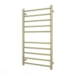 RADIANT RTR02 ROUND HEATED LADDER TOWEL RAIL 600X1100MM COLOURED