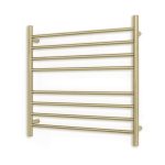 RADIANT RTR06 ROUND HEATED LADDER TOWEL RAIL 750X750MM COLOURED