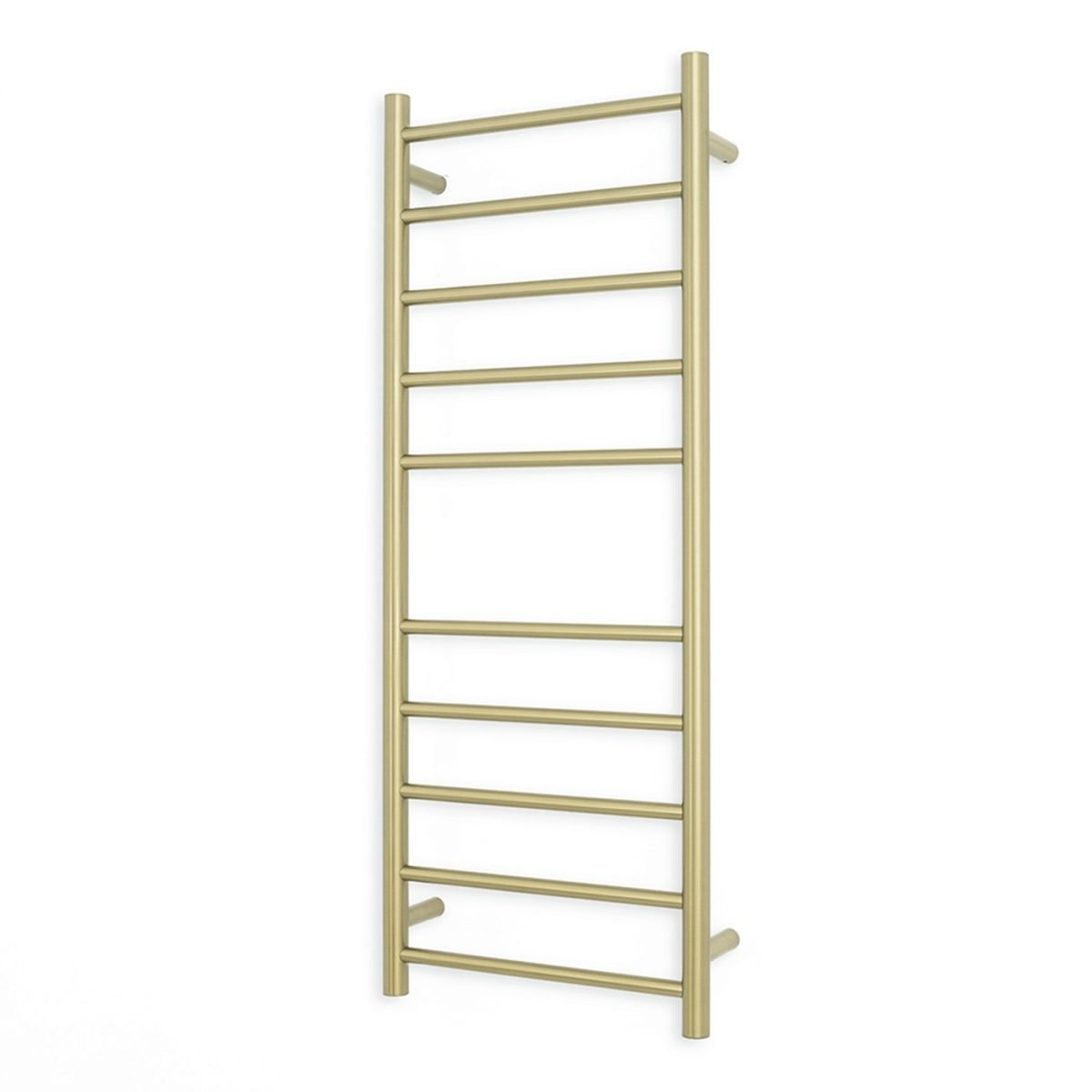 RADIANT RTR430 ROUND HEATED LADDER TOWEL RAIL 430X1100MM COLOURED