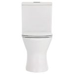 FIENZA K0123 CHICA CLOSE COUPLED TOILET SUITE WHITE WITH SLIM SEAT