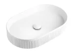 OTTI OT5635 KENSINGTON OVAL ABOVE COUNTER FLUTED BASIN