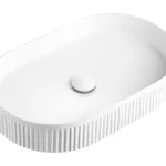 OTTI OT5635 KENSINGTON OVAL ABOVE COUNTER FLUTED BASIN