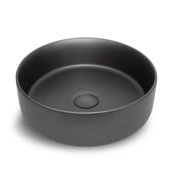 OTTI OT3600GM RADIUS ROUND ABOVE COUNTER BASIN GUN METAL