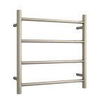 THERMOGROUP SR25MBN ROUND LADDER HEATED TOWEL RAIL BRUSHED NICKEL