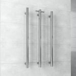 THERMOGROUP VSH900H VERTICAL SINGLE HEATED TOWEL RAIL 240VOLT